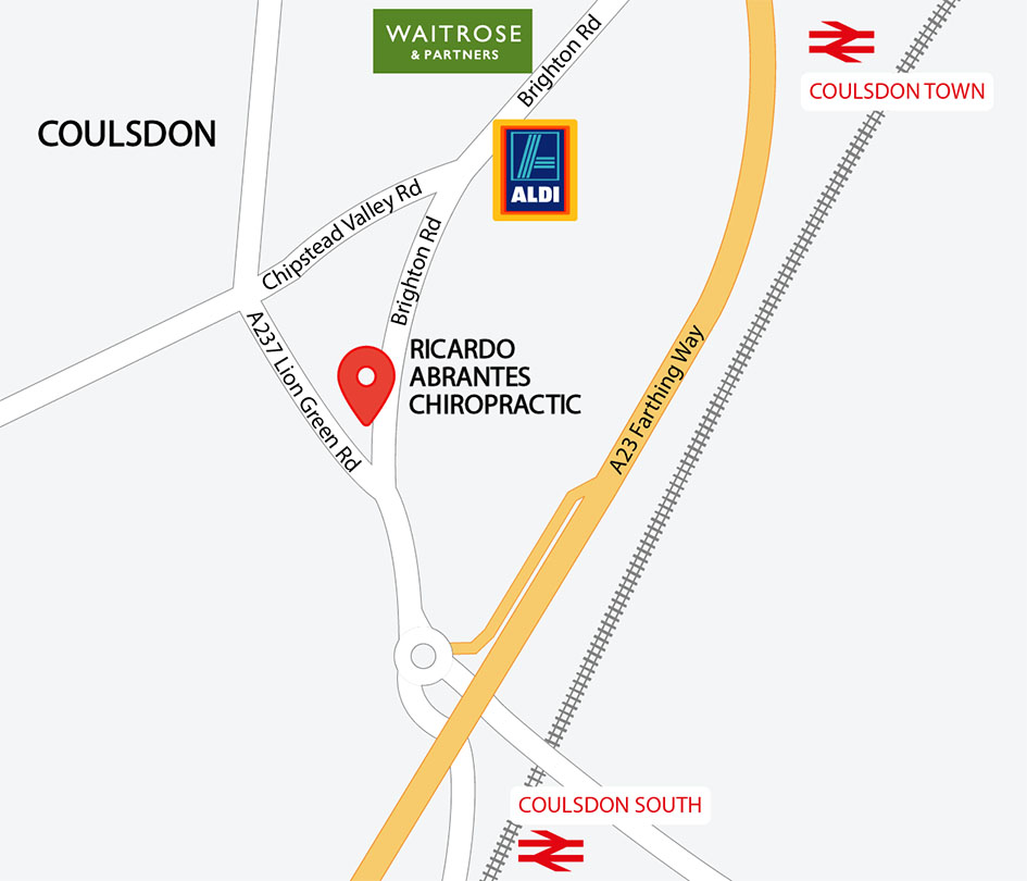 Coulsdon Clinic Map